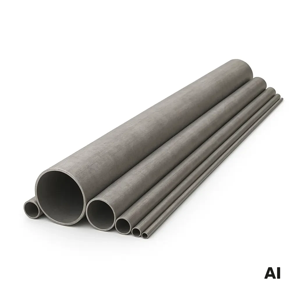 geschweißte Edelstahlrohre 76,10x5,00mm Werkstoff:1.4828